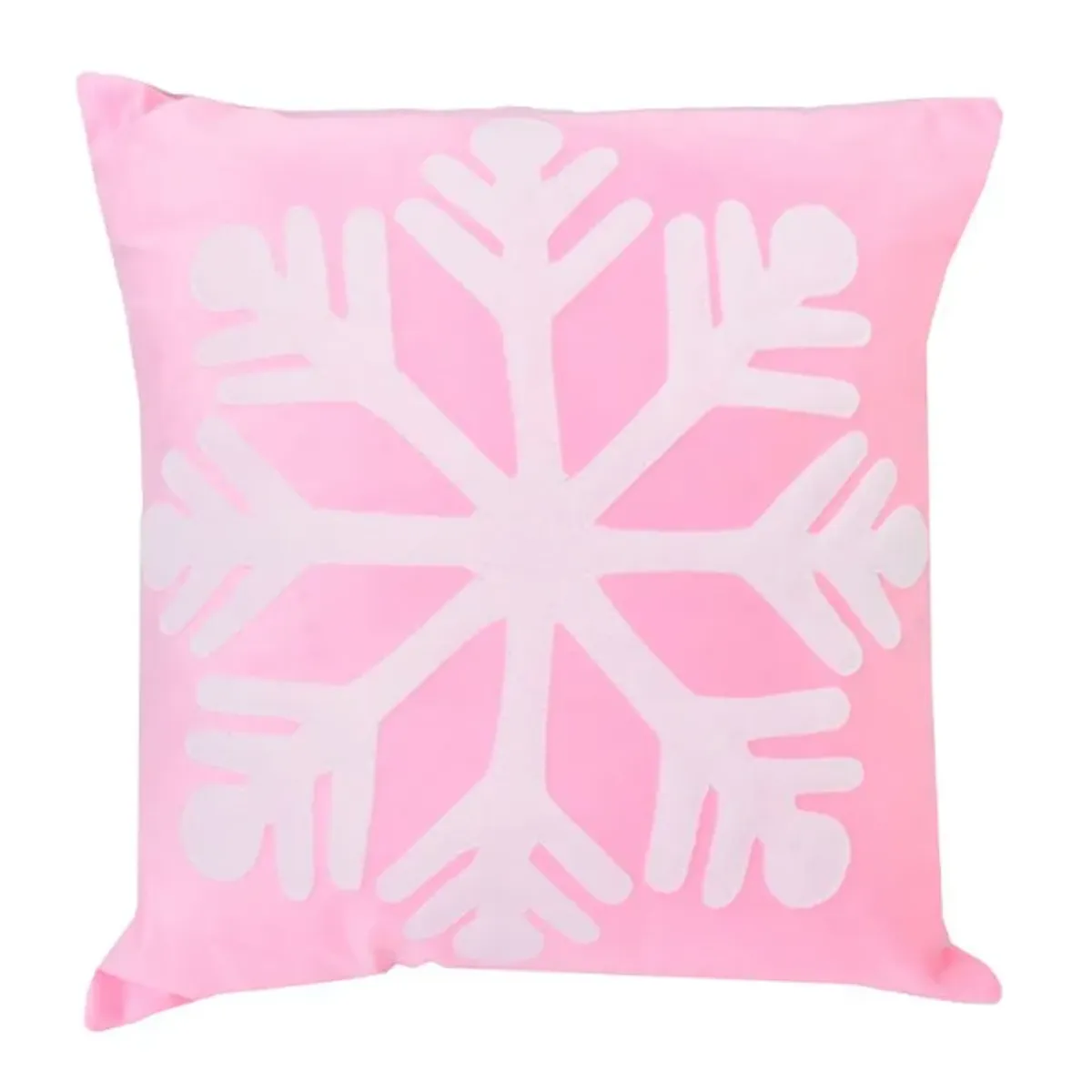 Funda Cojin Navideño diseño Copo de Nieve, marca GENERICO - Foto Principal