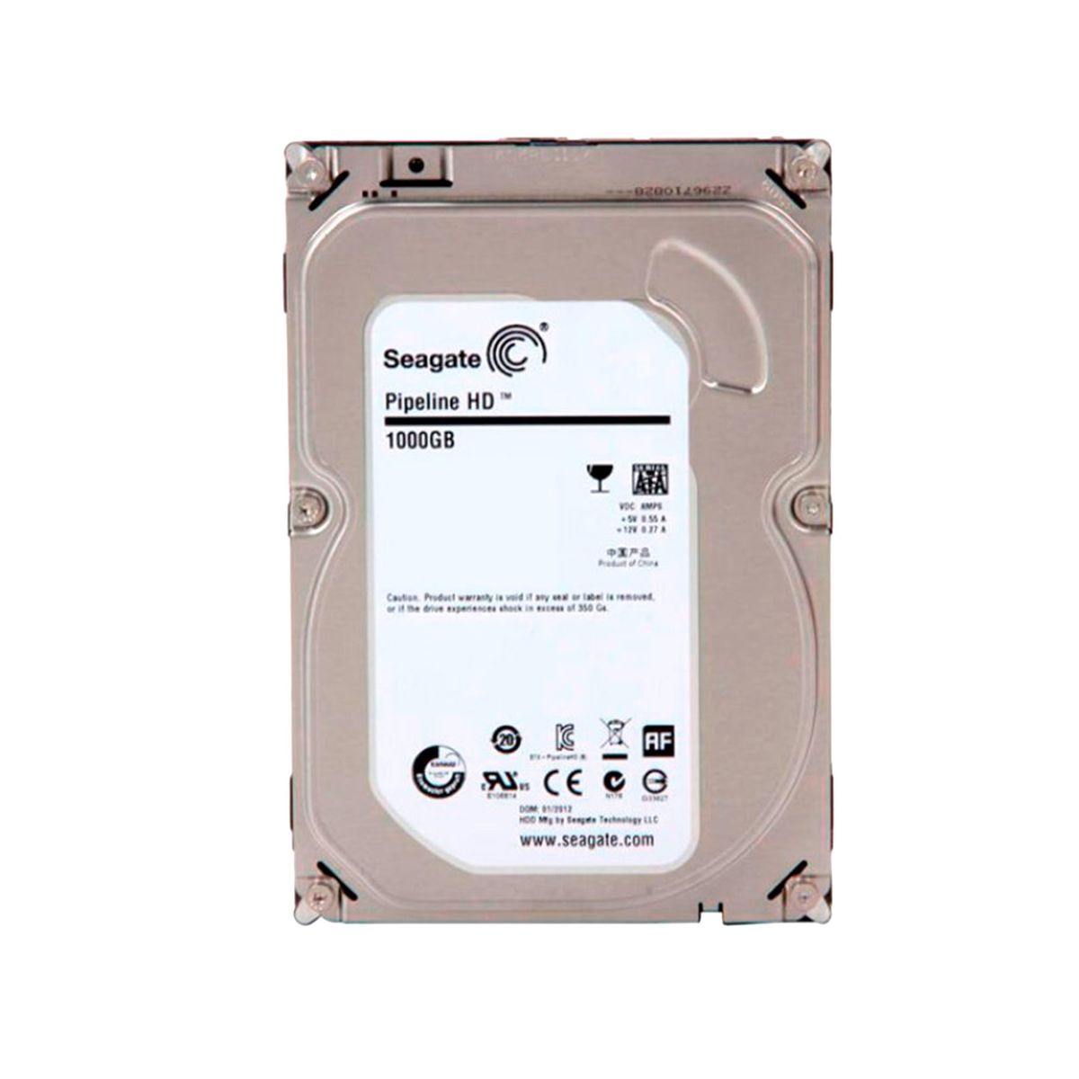 SEAGATE - DISCO DURO SEAGATE PIPELINE HD 1TB 35 PULL PN ST1000VM002-PULL