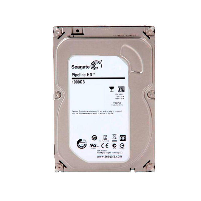 SEAGATE - DISCO DURO SEAGATE PIPELINE HD 1TB 35 PULL PN ST1000VM002-PULL