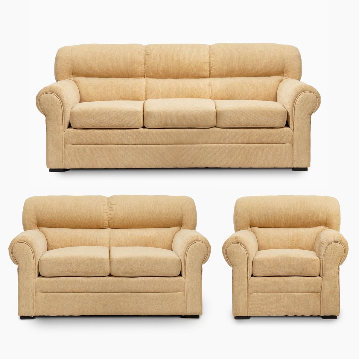 MICA - Juego de Sala Alaska 3-2-1 Cuerpos