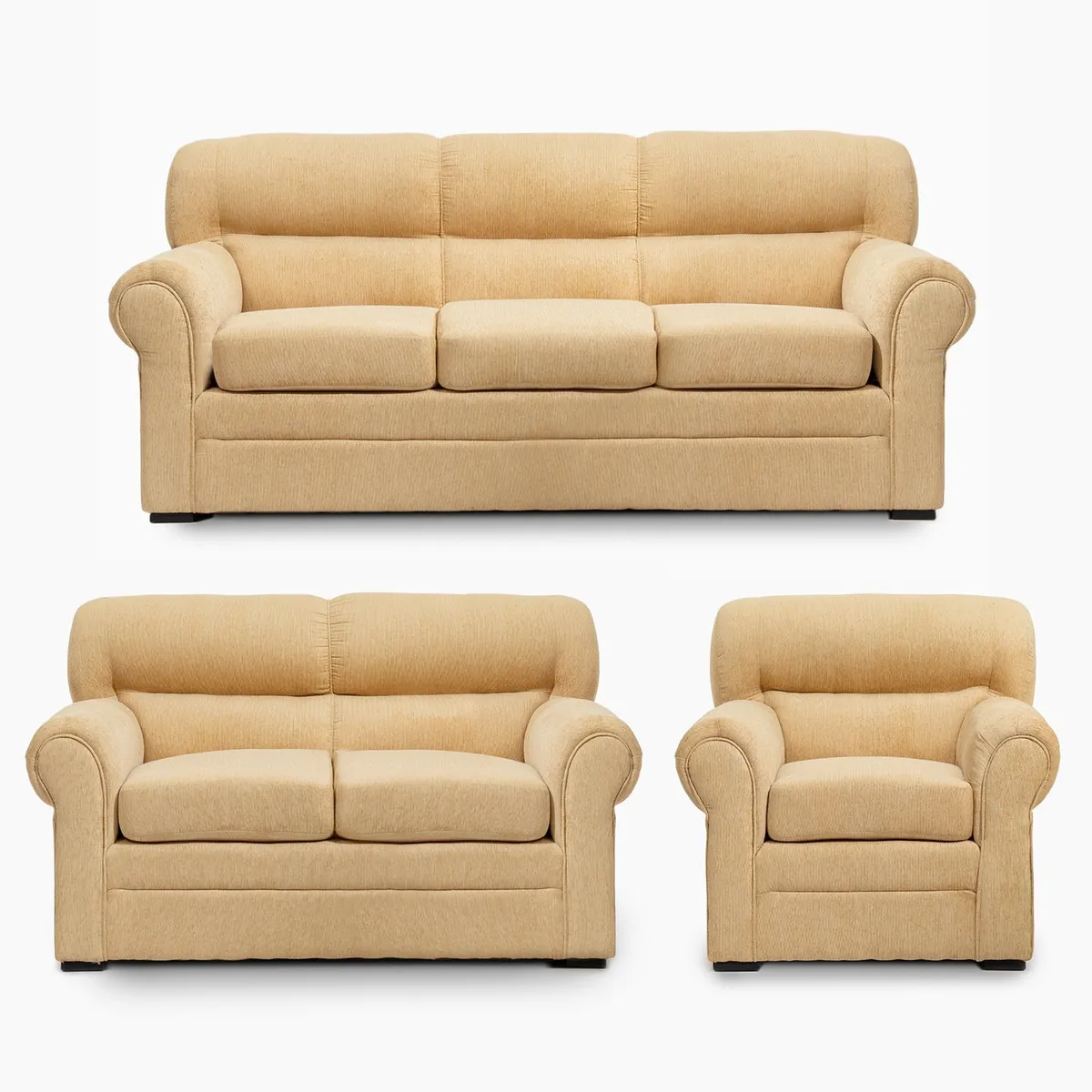 MICA - Juego de Sala Alaska 3-2-1 Cuerpos