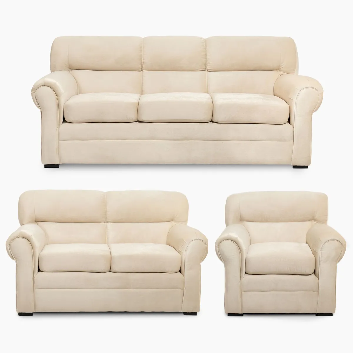 MICA - Juego de Sala Alaska 3-2-1 Cuerpos