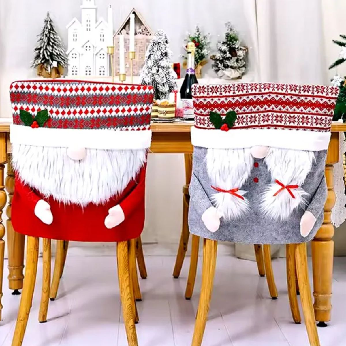 GENERICO - Fundas de Sillas Navideñas