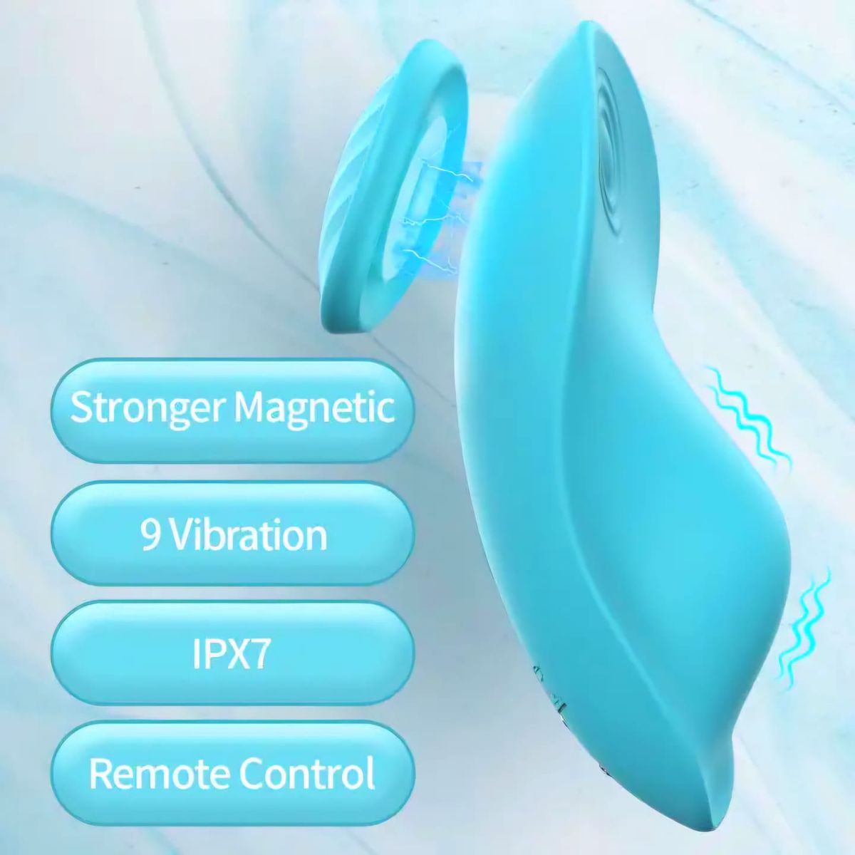 DR PINKY - Vibrador Vaginal Leaf para Mujer Consolador Panty Discreto