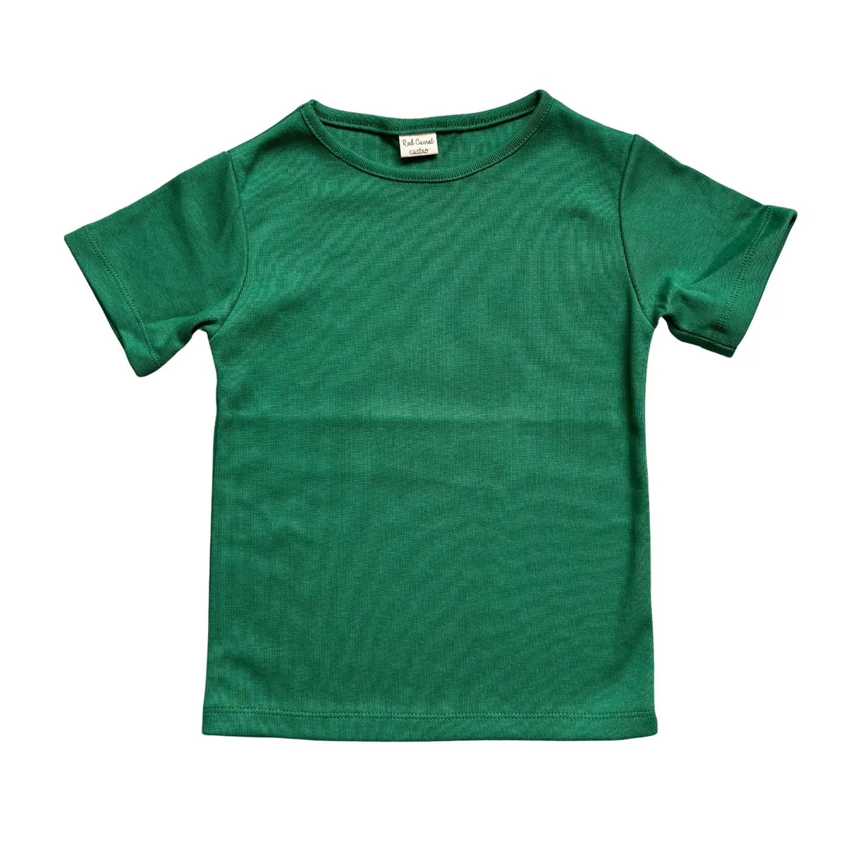 RED CARROT - Polo unisex niño manga corta algodon verde