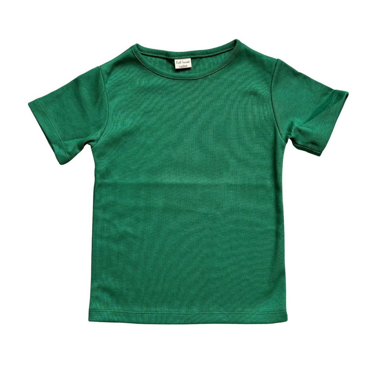 RED CARROT - Polo unisex niño manga corta algodon verde