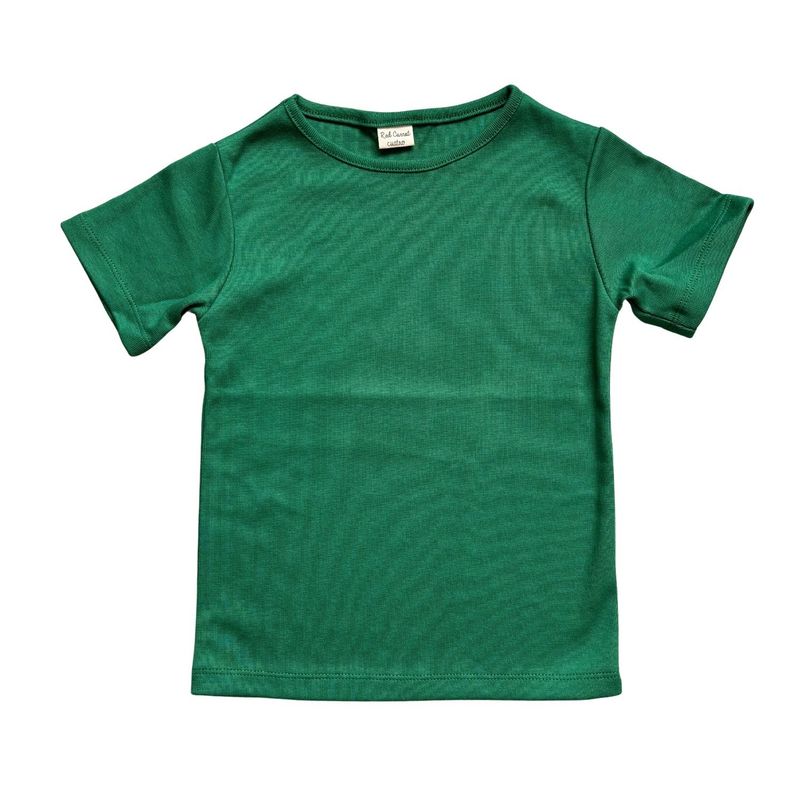 RED CARROT - Polo unisex niño manga corta algodon verde
