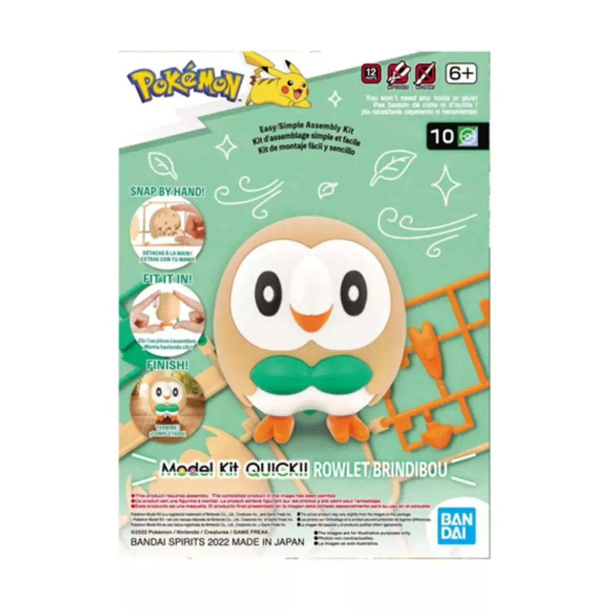 POKEMON - Bandai Spirits Model Kit Pokemon Rowlet
