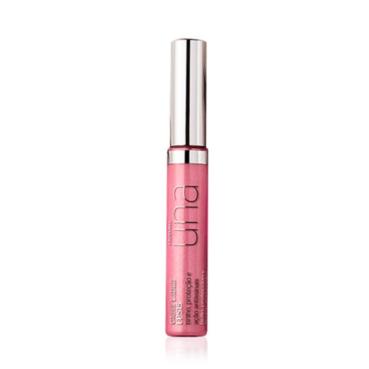 NATURA - Gloss labial tono rosa 101 natura UNA  8 ml