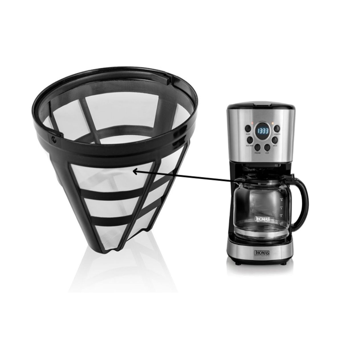 THOMAS - Filtro Cafetera TH-141 TH-138 Thomas 09014102