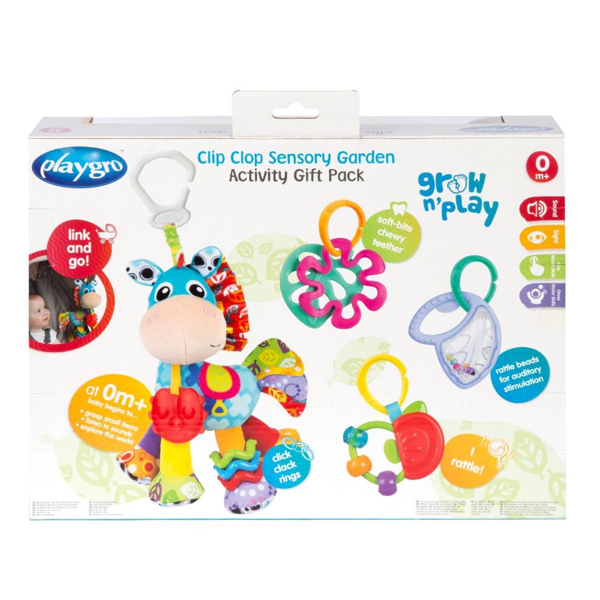 PLAYGRO - Set De Regalo Clip Clop