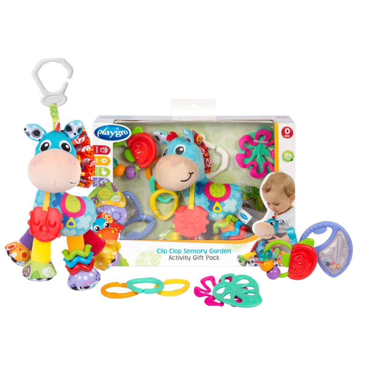 PLAYGRO - Set De Regalo Clip Clop