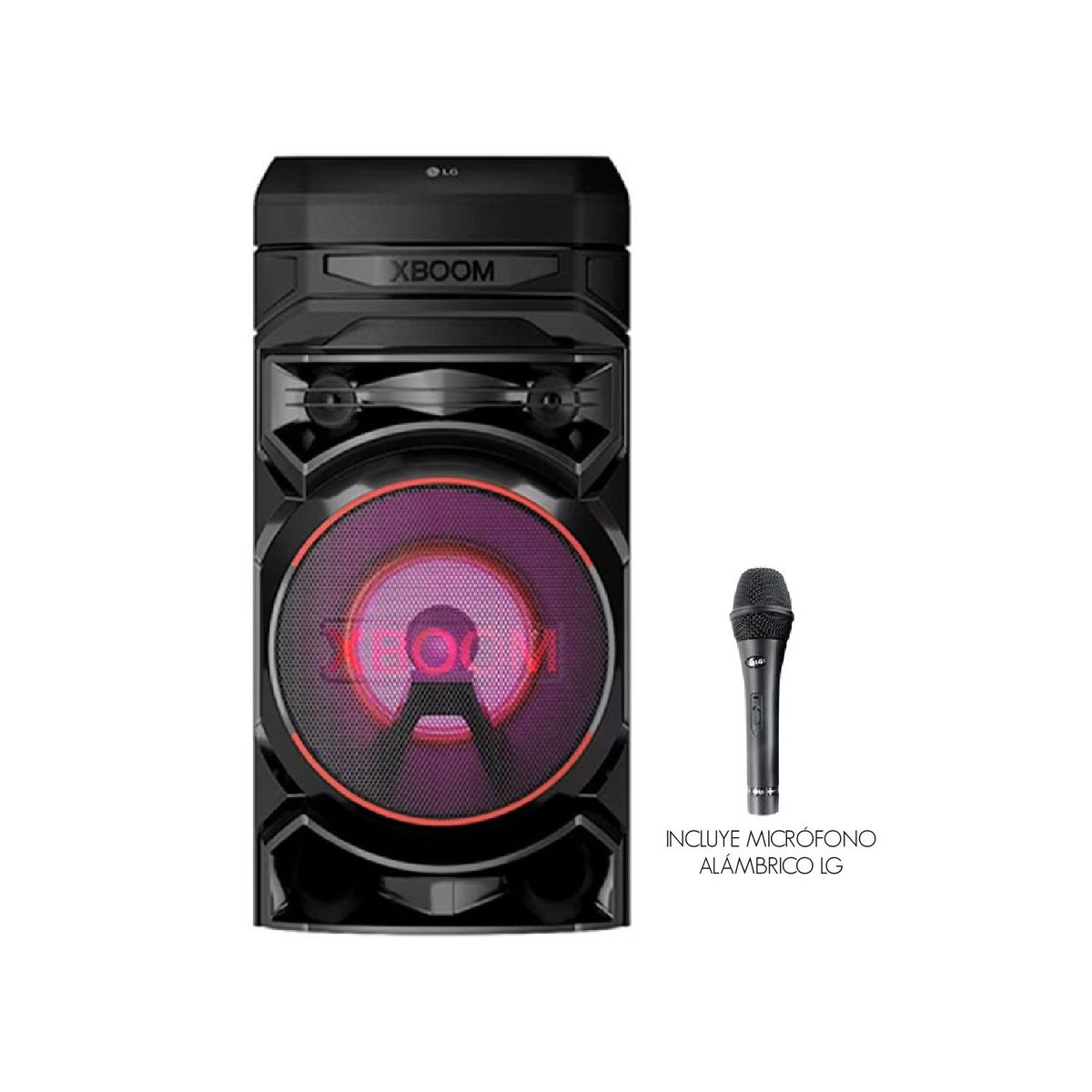 LG - Torre de Sonido LG XBOOM RNC5 KARAOKE Con Micrófono