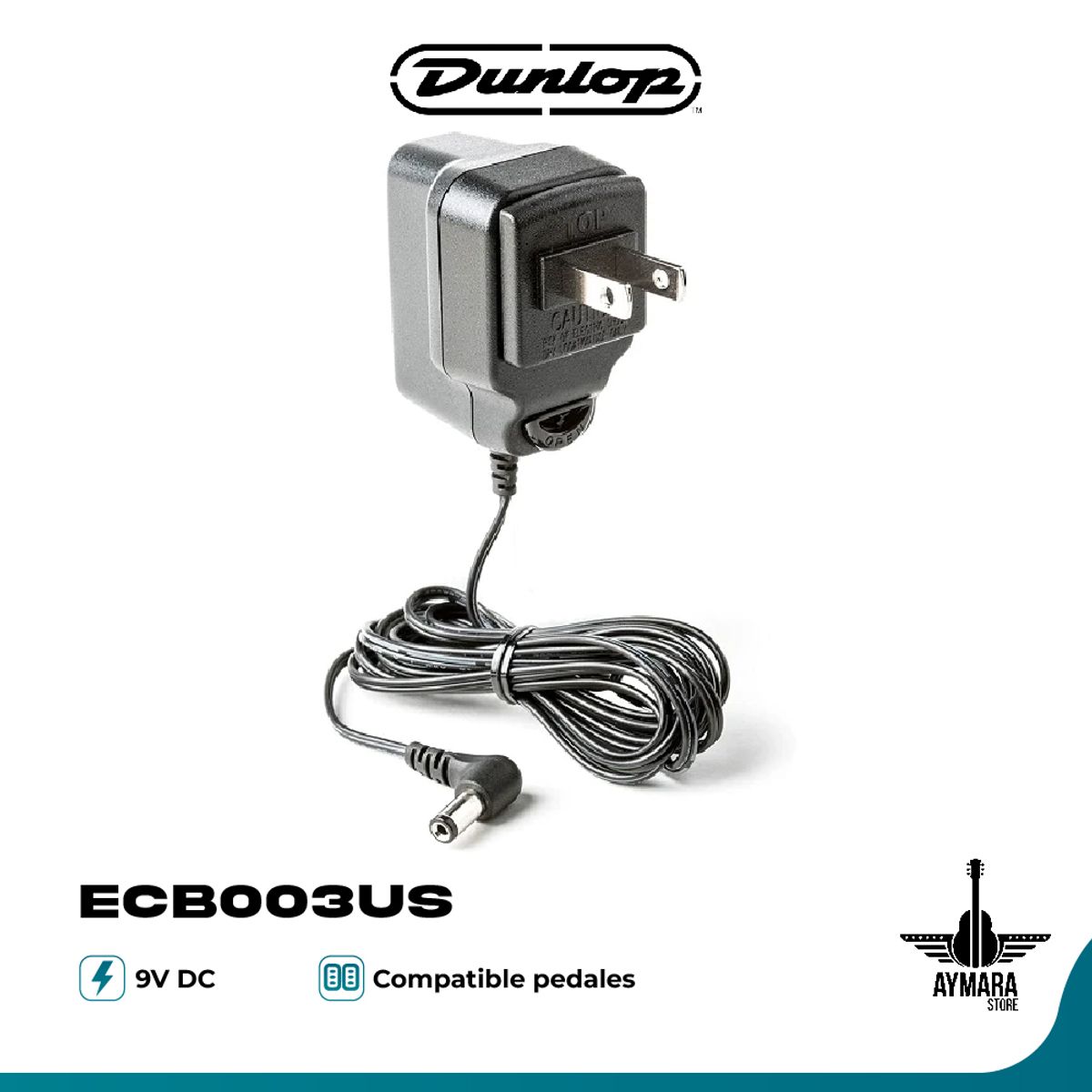 DUNLOP - Dunlop ECB003US - Transformador 9V