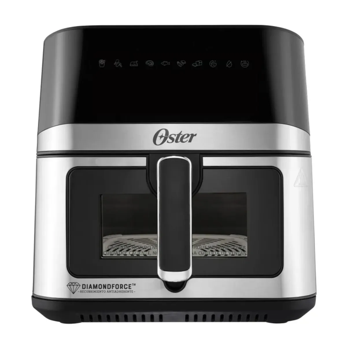 OSTER - Freidora de Aire Digital 7.5 Lts Oster CKSTAF75DSSDF silver