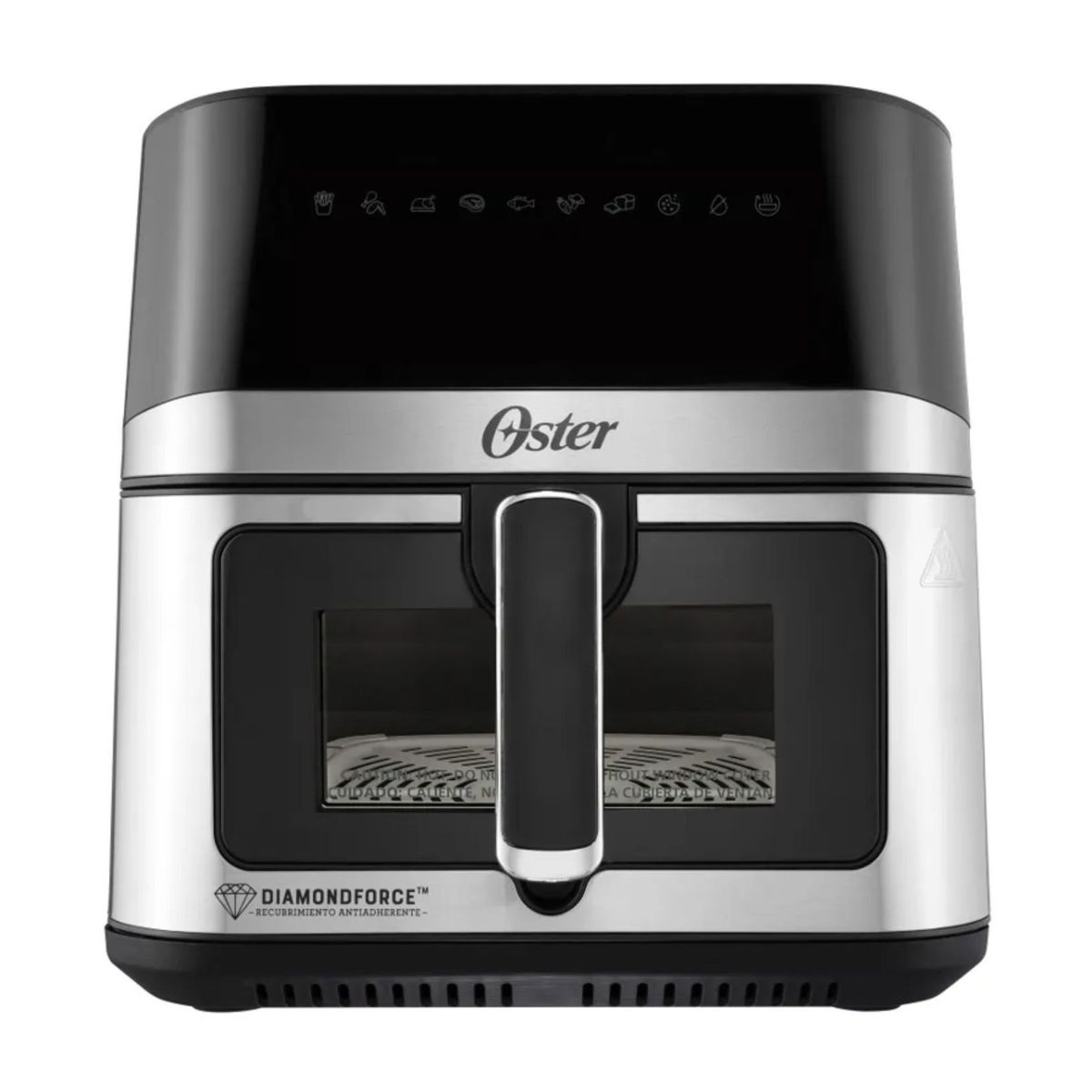 OSTER - Freidora de Aire Digital 7.5 Lts Oster CKSTAF75DSSDF silver