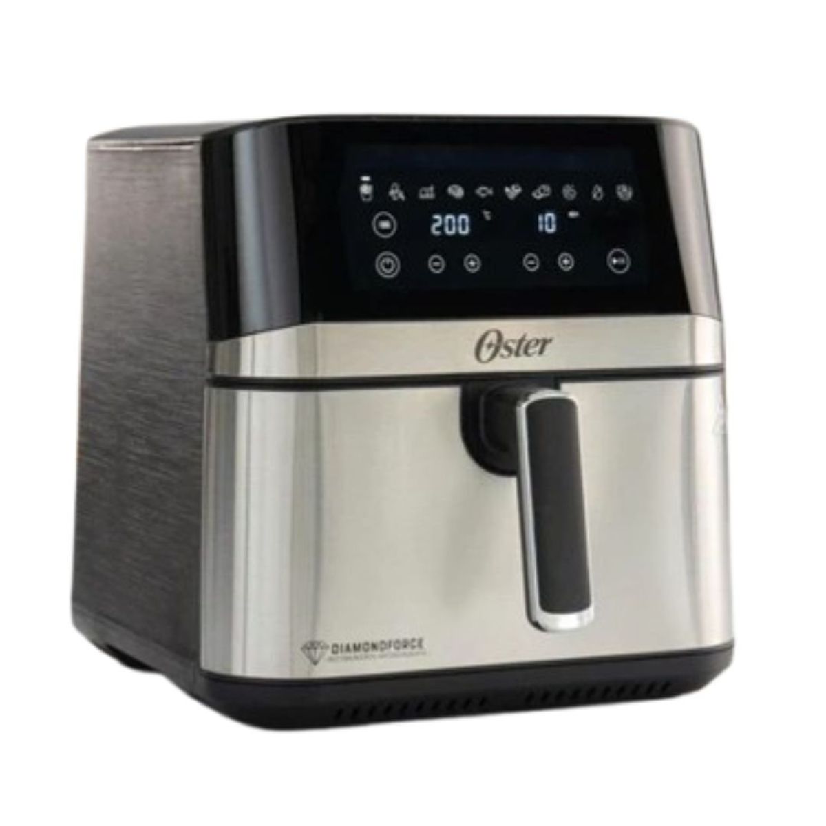 OSTER - Freidora de Aire Digital 7.5 Lts Oster CKSTAF75DSSDF silver