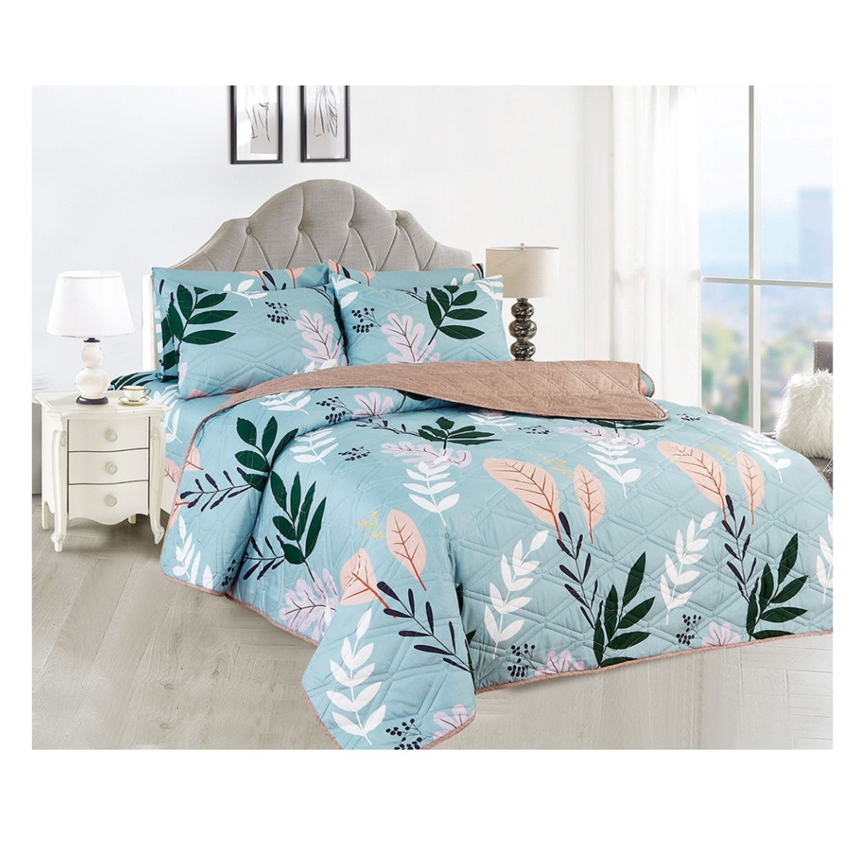 CASATEX - CUBRECAMA 7 PIEZAS CASATEX 2 PLZ