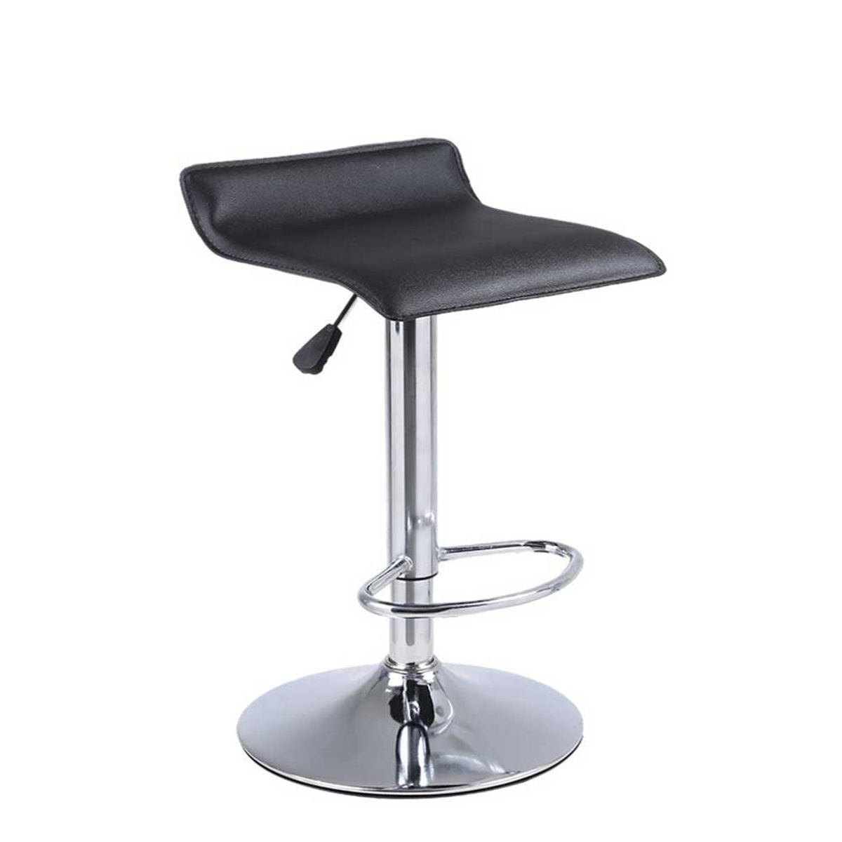 DECORPLAS - Banco de Bar Giratorio Negro Valencia Decorplas