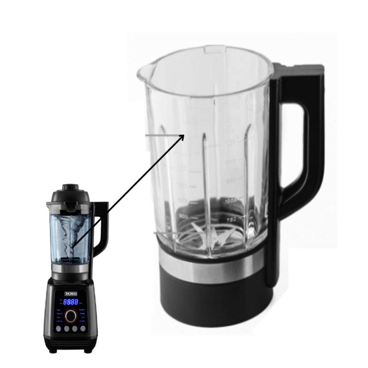 THOMAS - Jarra de Licuadora Thomas TH-840D 02084003
