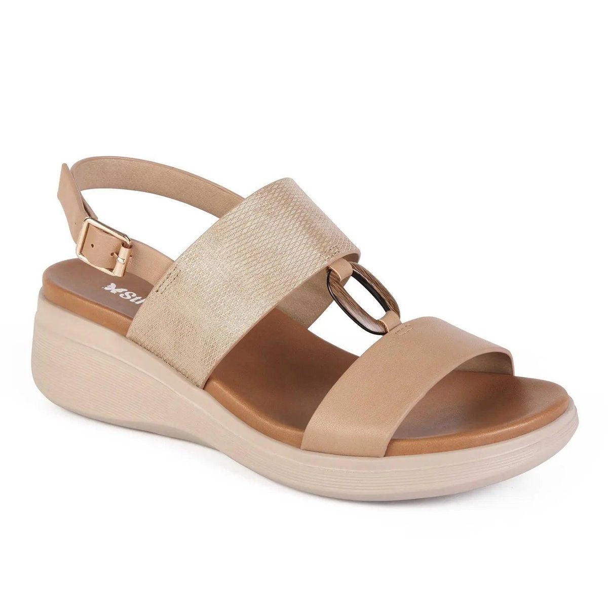 STHEF - SANDALIA MUJER STHEF CASUAL CAMEL 8014