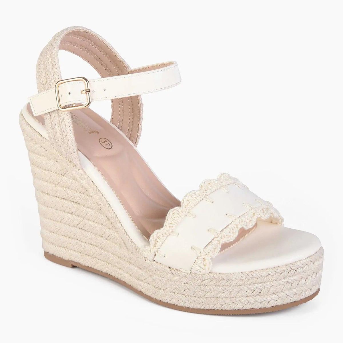 STHEF - SANDALIA MUJER STHEF CASUAL OFF WHITE 8029