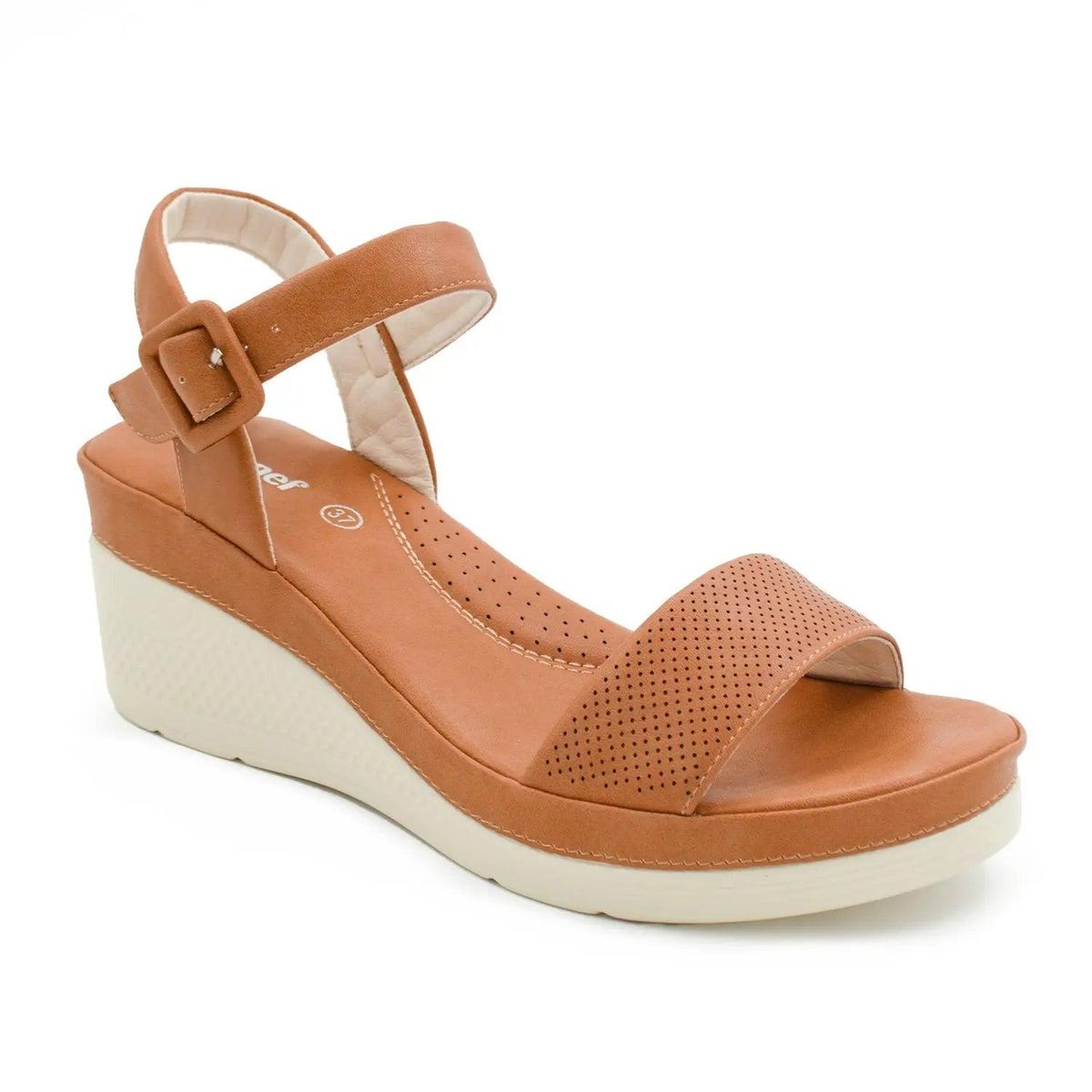 STHEF - SANDALIA MUJER STHEF CASUAL MARRON 8003