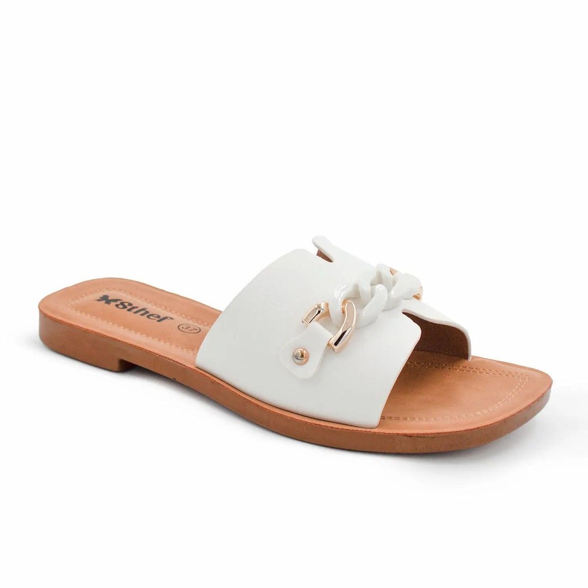 STHEF - SANDALIA MUJER STHEF CASUAL BLANCO 7996