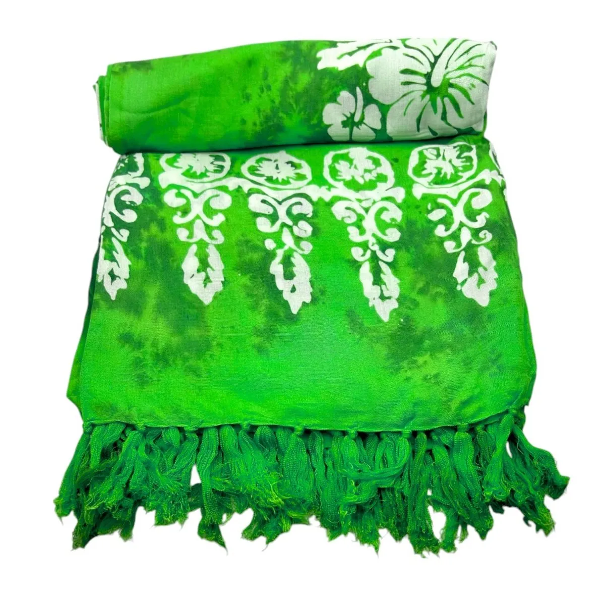 GENERICO - Pareo Pañoleta de Playa Laguna Verde con Blanco