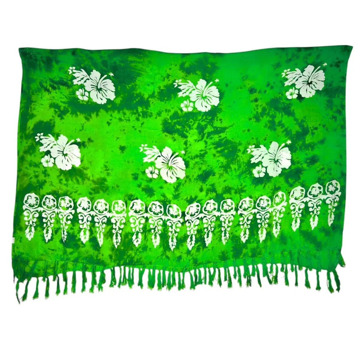 GENERICO - Pareo Pañoleta de Playa Laguna Verde con Blanco