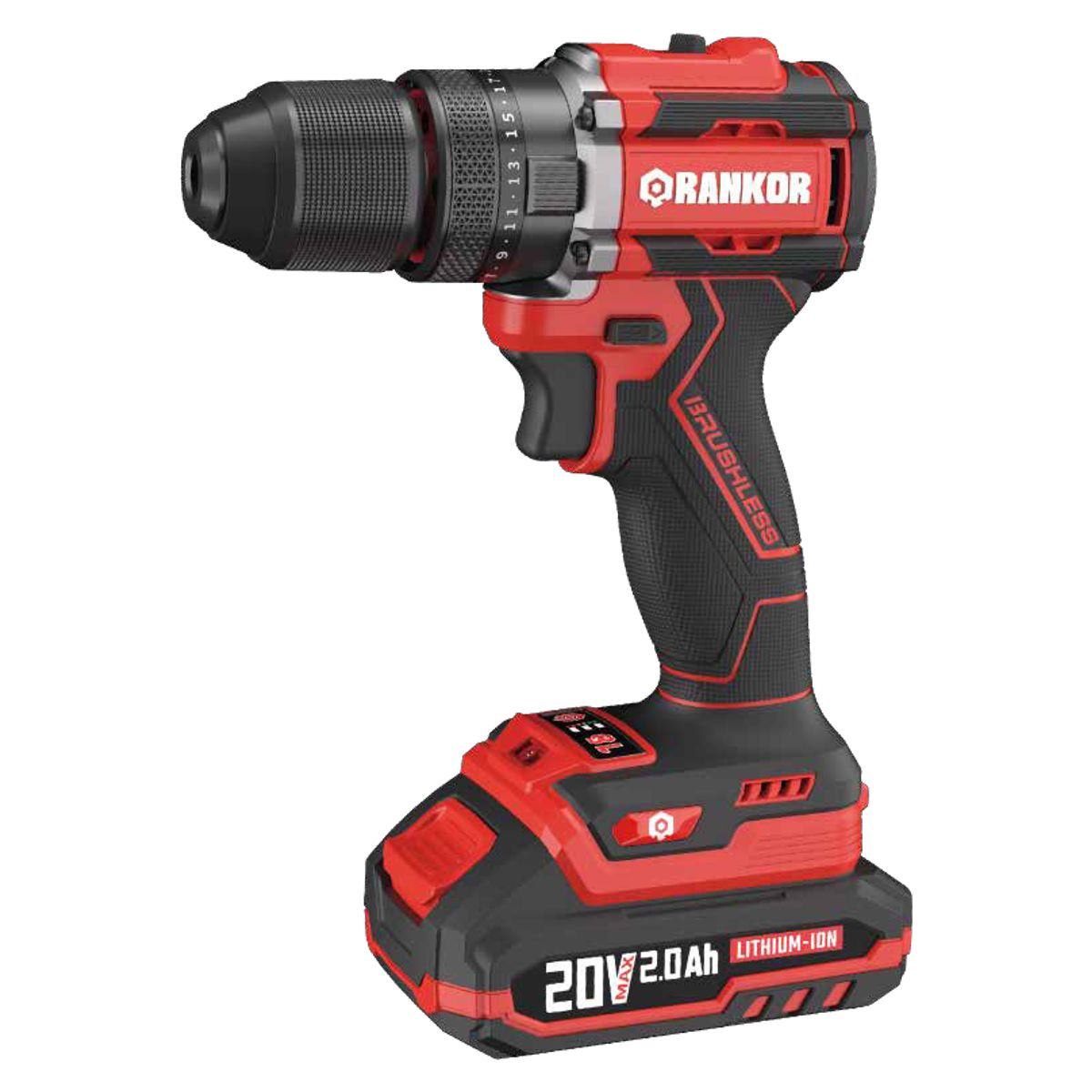 RANKOR - Taladro Atornillador Percutor De Ion de Litio RANKOR
