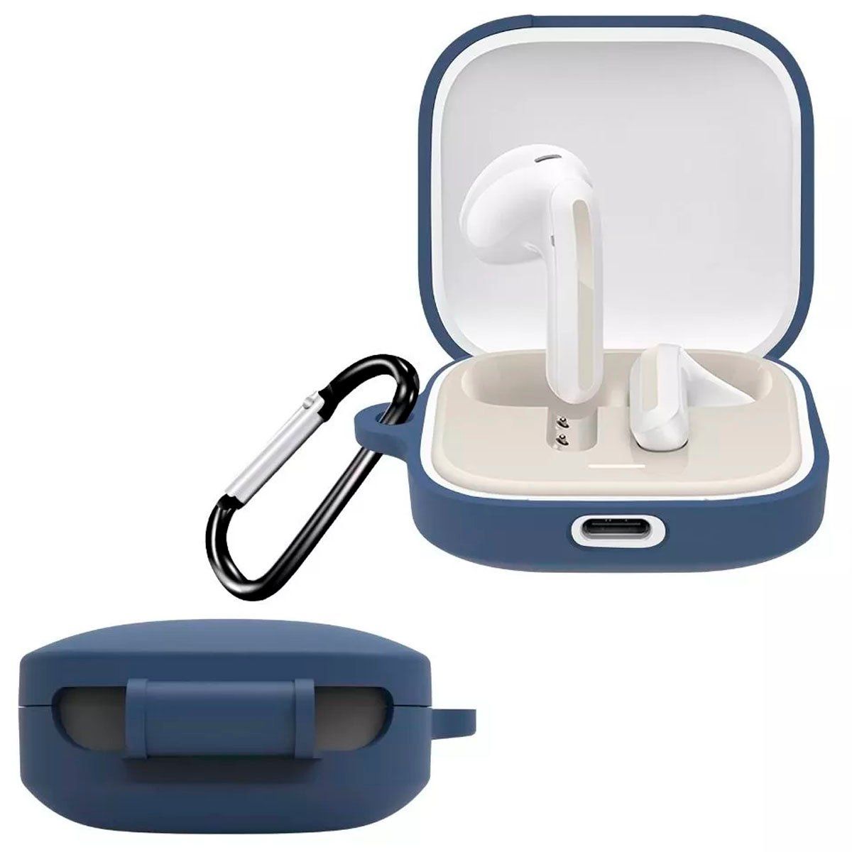 GENERICO - Funda Silicona para Audífonos Redmi Buds 6 Active Azul