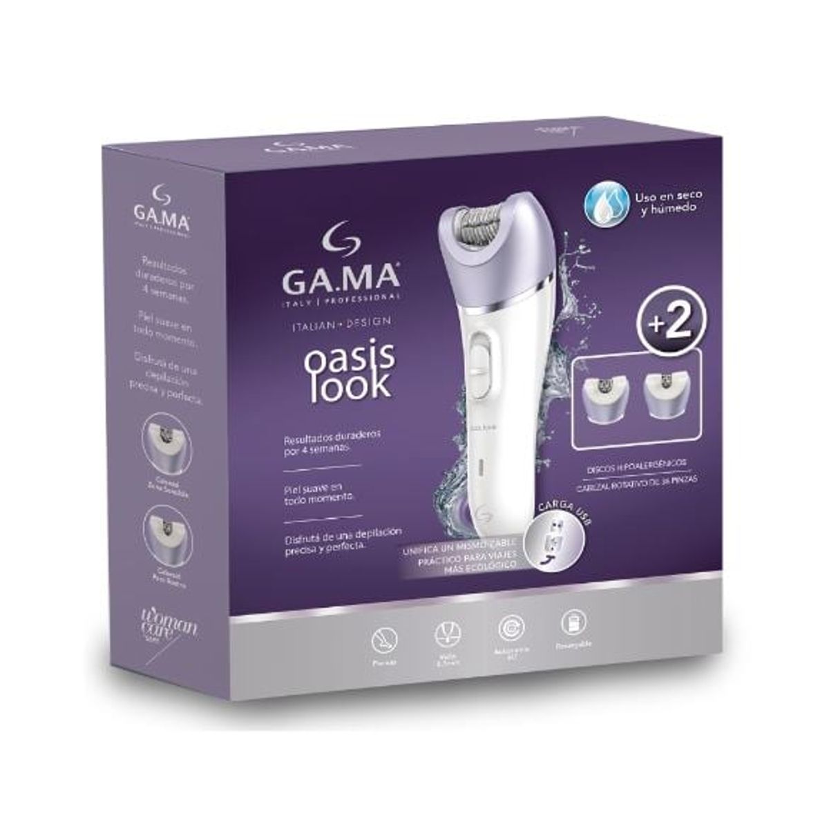 GAMA - Depiladora Oasis Look Gama BECDP0000000203123