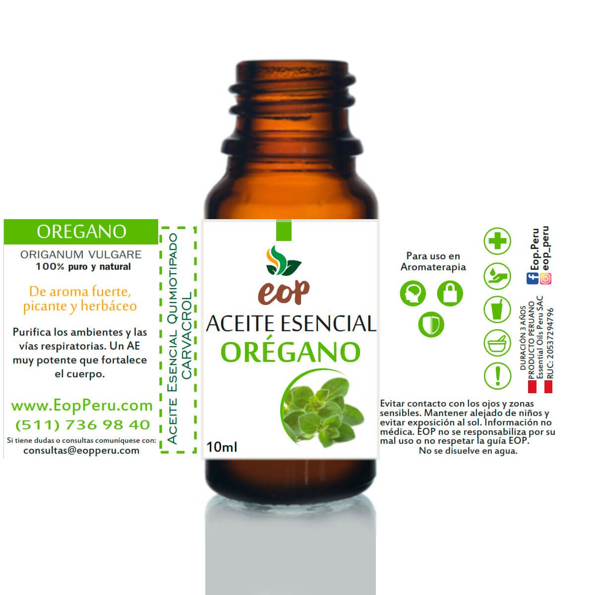 EOP - Aceite Esencial EOP de Oregano 10ml