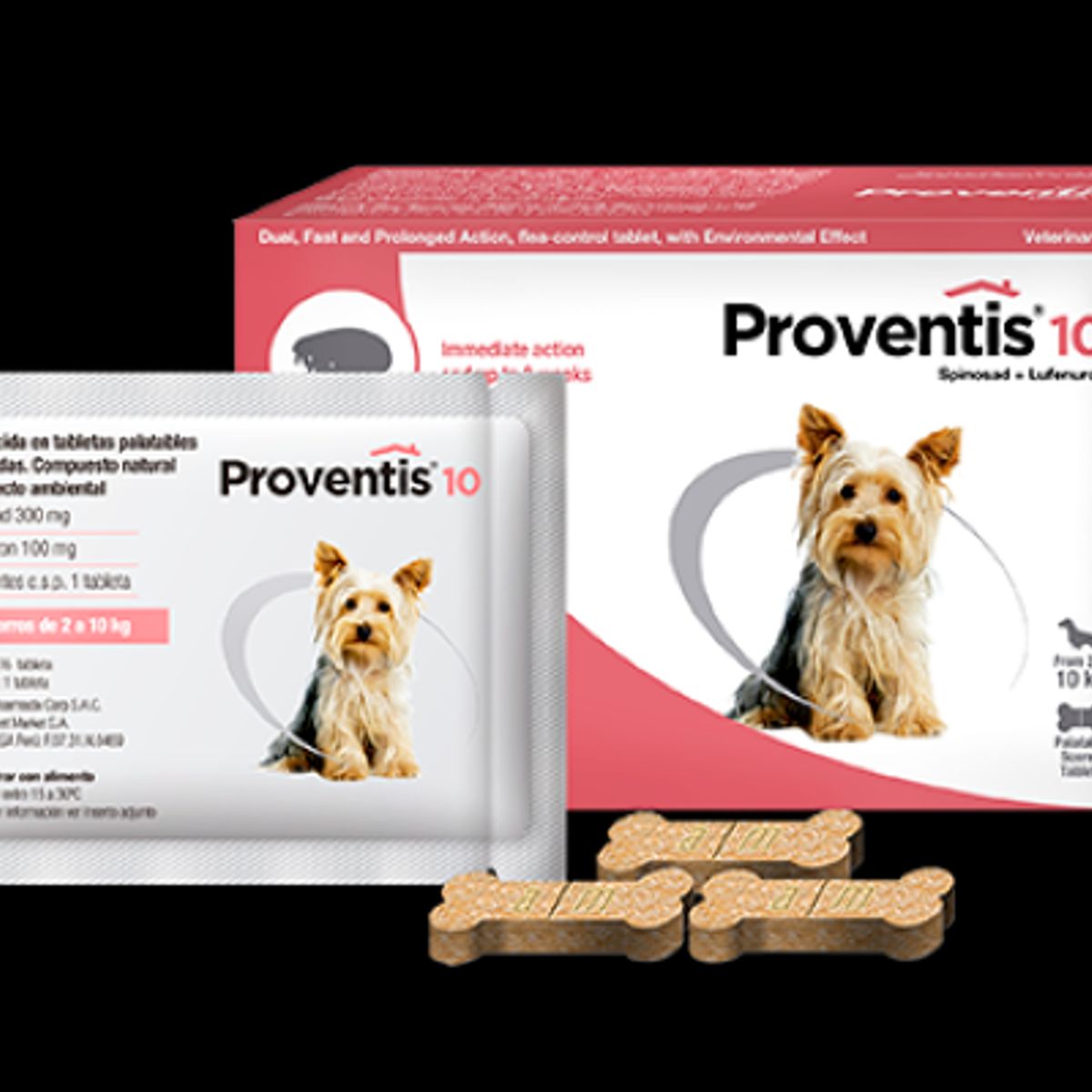 GENERICO - PROVENTIS10 comprimidos 2 - 10kg (Unidad)
