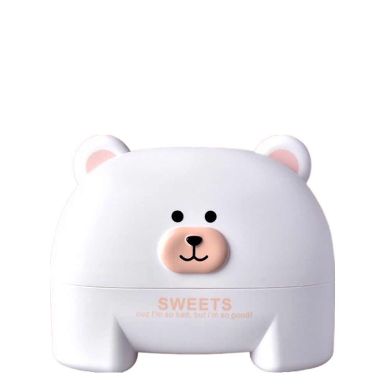 GENERICO - Caja de Pañuelos Tissue Box Kawaii - Oso Blanco