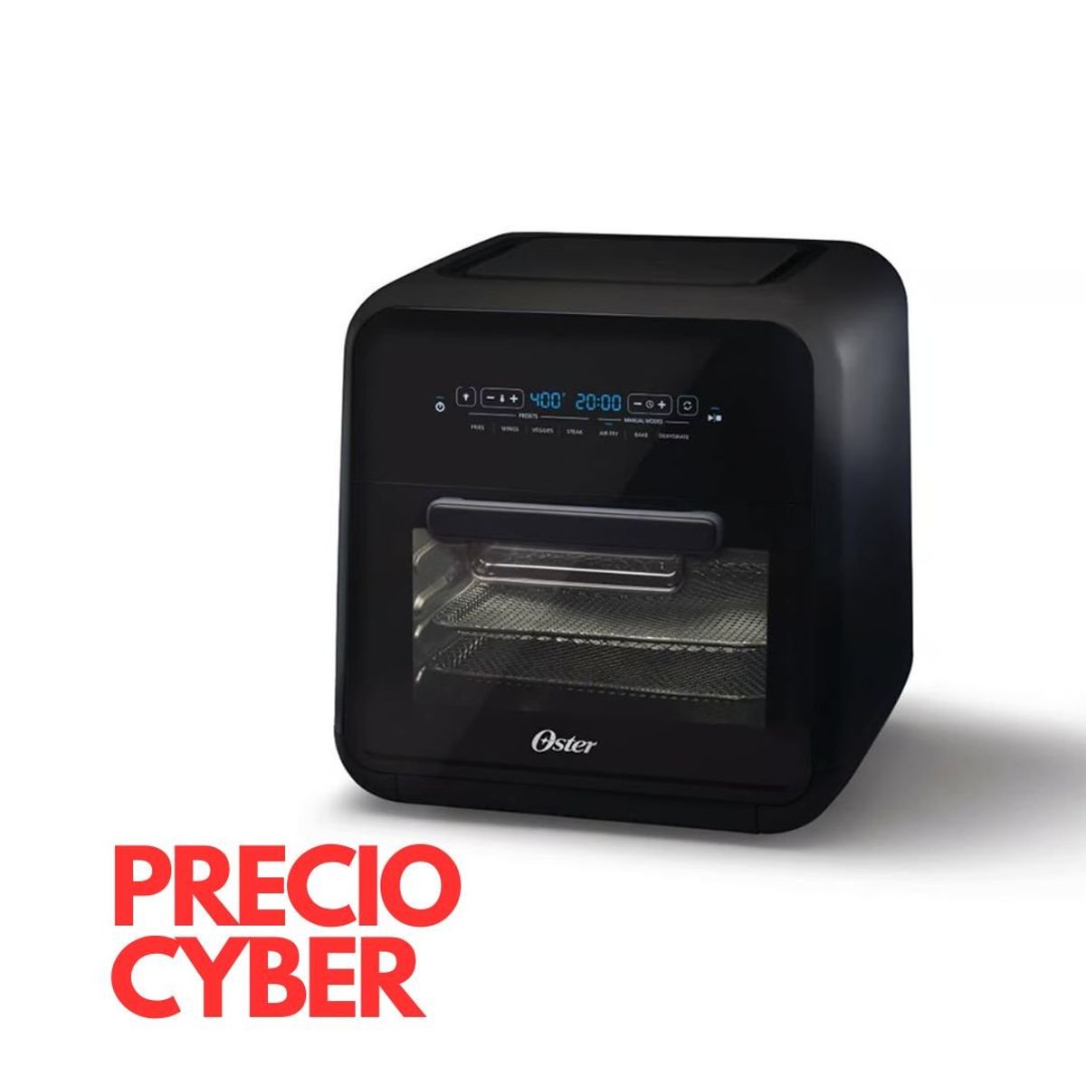 OSTER - Freidora de Aire Oster Digital 10L CKSTAF0V3 negro