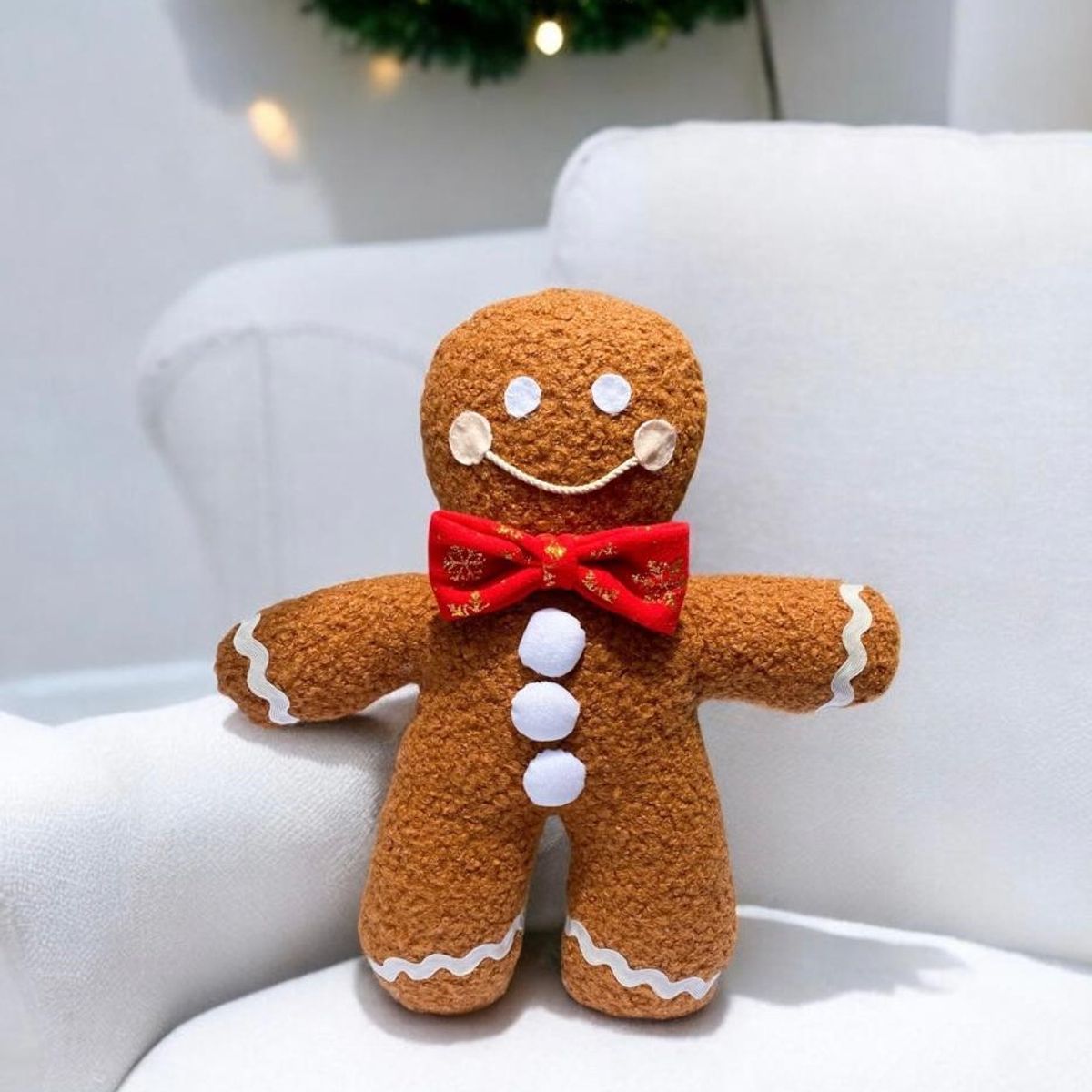 GENERICO - Cojín Galleta de Jengibre 44x38cm CHIRIBELLA