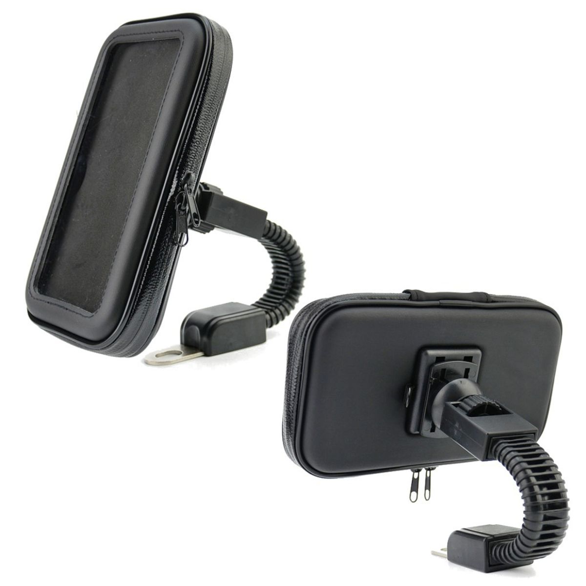 GENERICO - Soporte Universal para Teléfono para Moto o Bicicleta con Cargador USB