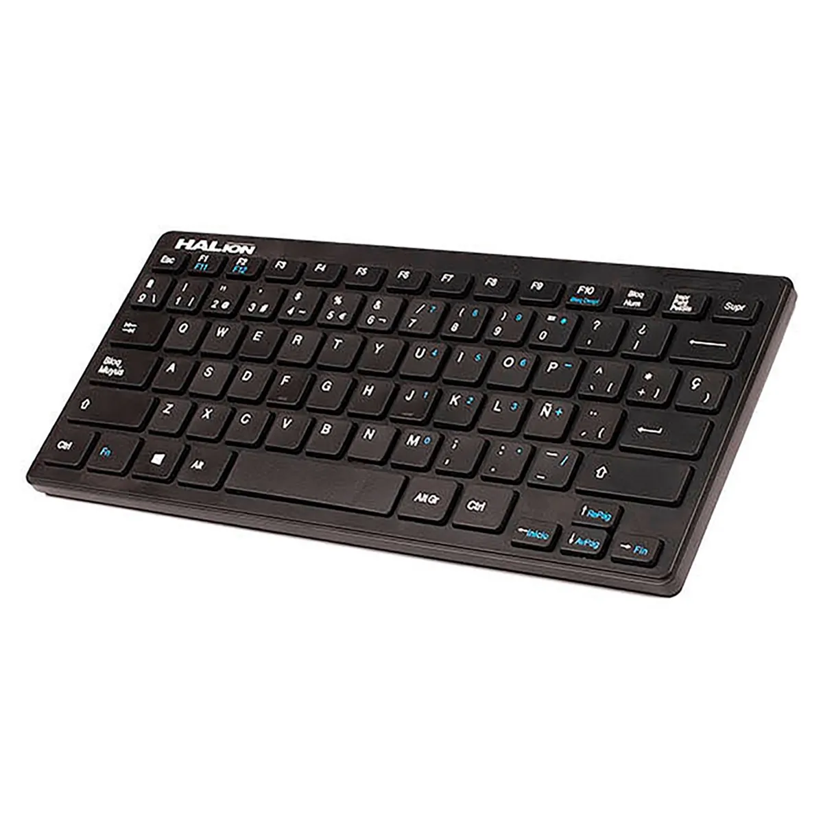 HALION - TECLADO MINI USB HALION HA-K126 78 TECLAS