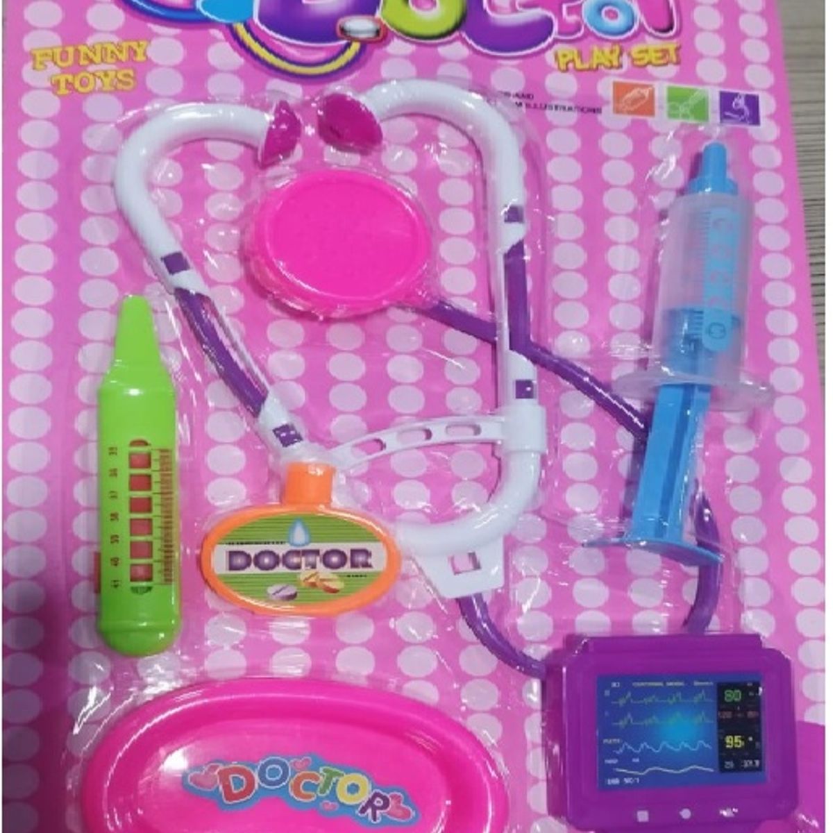 GENERICO - kit de doctor para niños