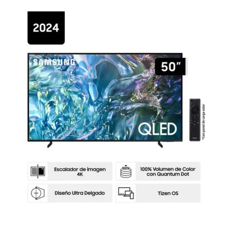SAMSUNG - Televisor SAMSUNG QLED 50 UHD 4K Smart TV QN50Q60DAGXPE