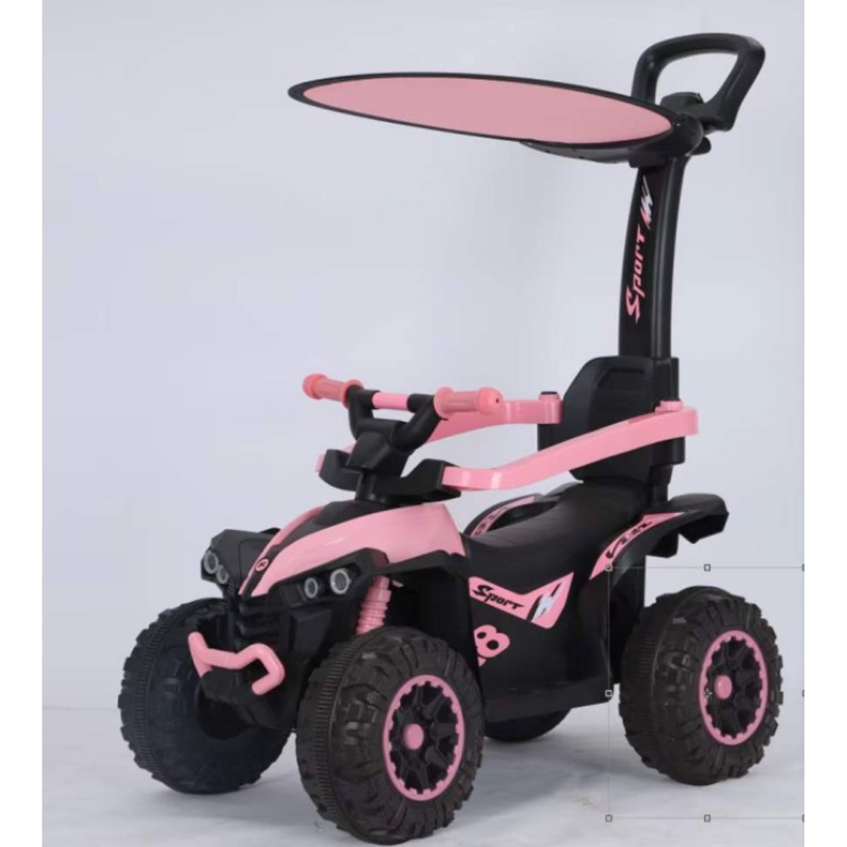 GENERICO - Carro guiador a batería para niños 6V - 4x4