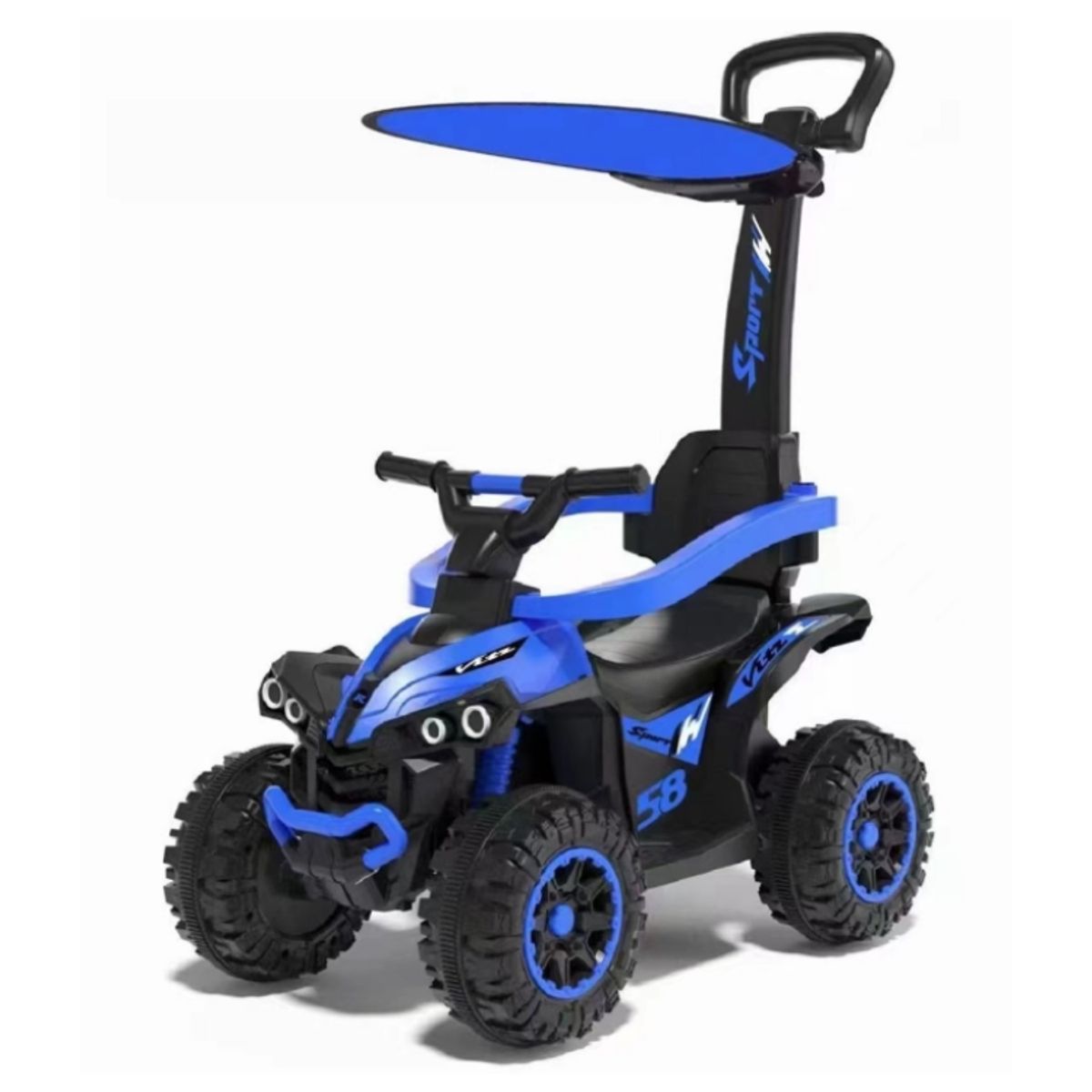 GENERICO - Carro guiador a batería para niños 6V - 4x4