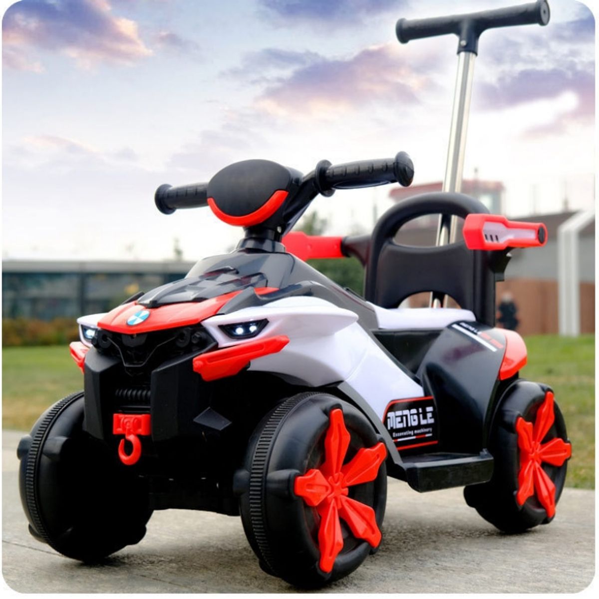 GENERICO - Carro guiador a batería para niños 6V - Buggy c control remoto