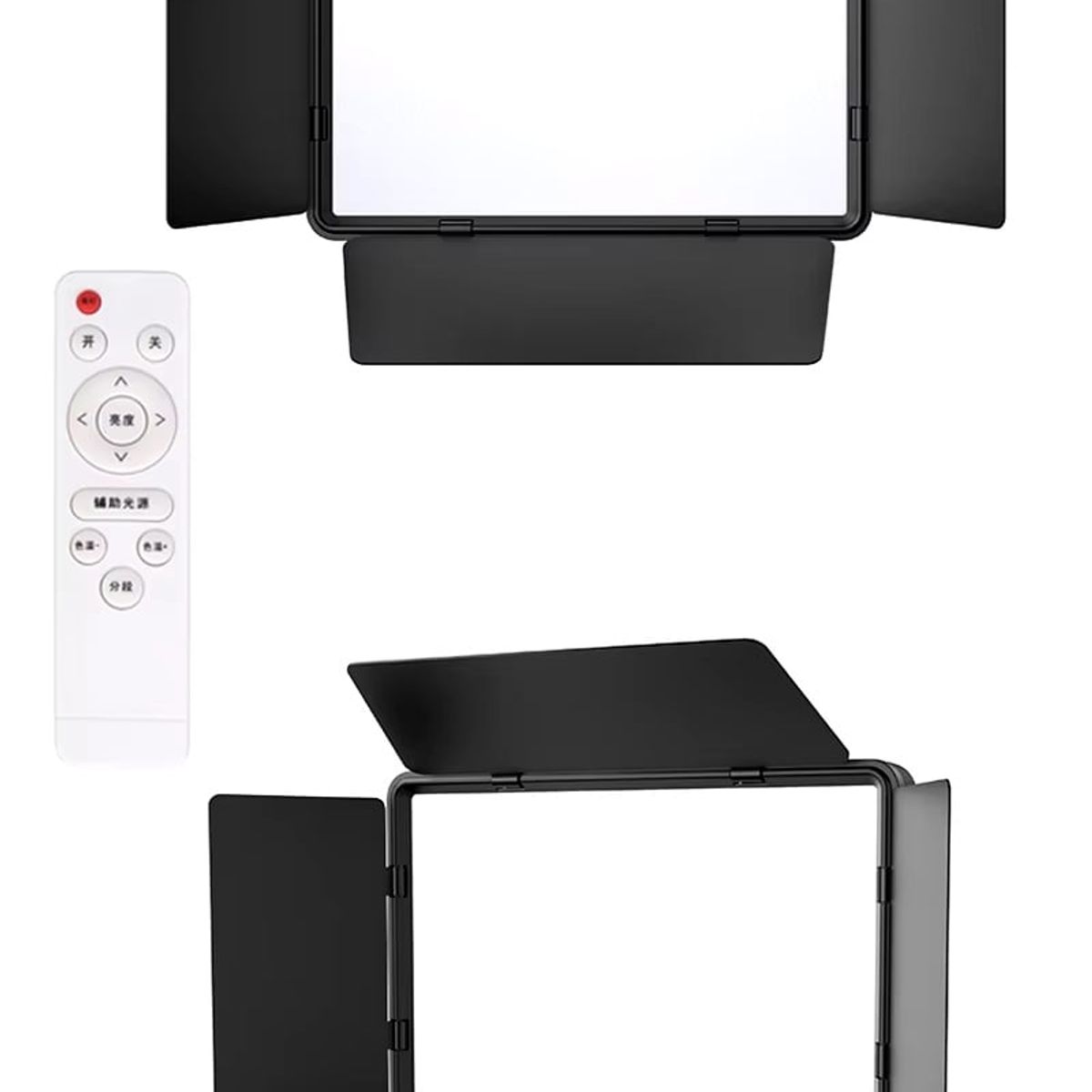 GENERICO - Paneles De Iluminación De Grabación De Luz Led Profesional Foto Kit X2