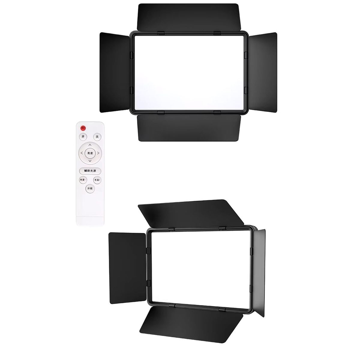 GENERICO - Paneles De Iluminación De Grabación De Luz Led Profesional Foto Kit X2