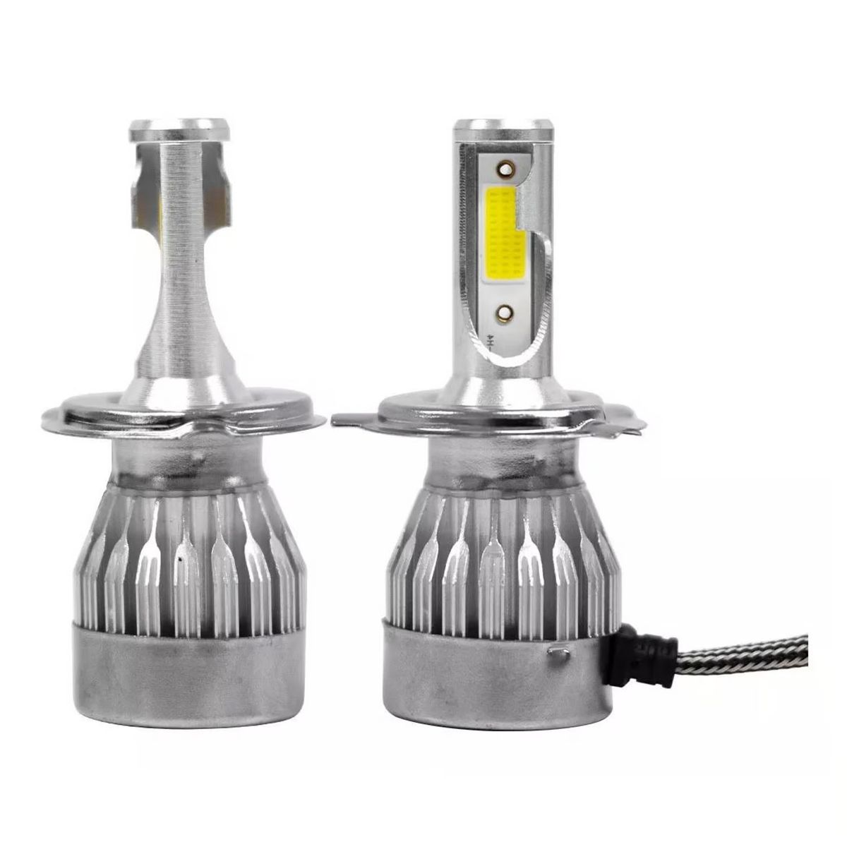 GENERICO - par foco Led C6 - Mini Faro 40000lm H4