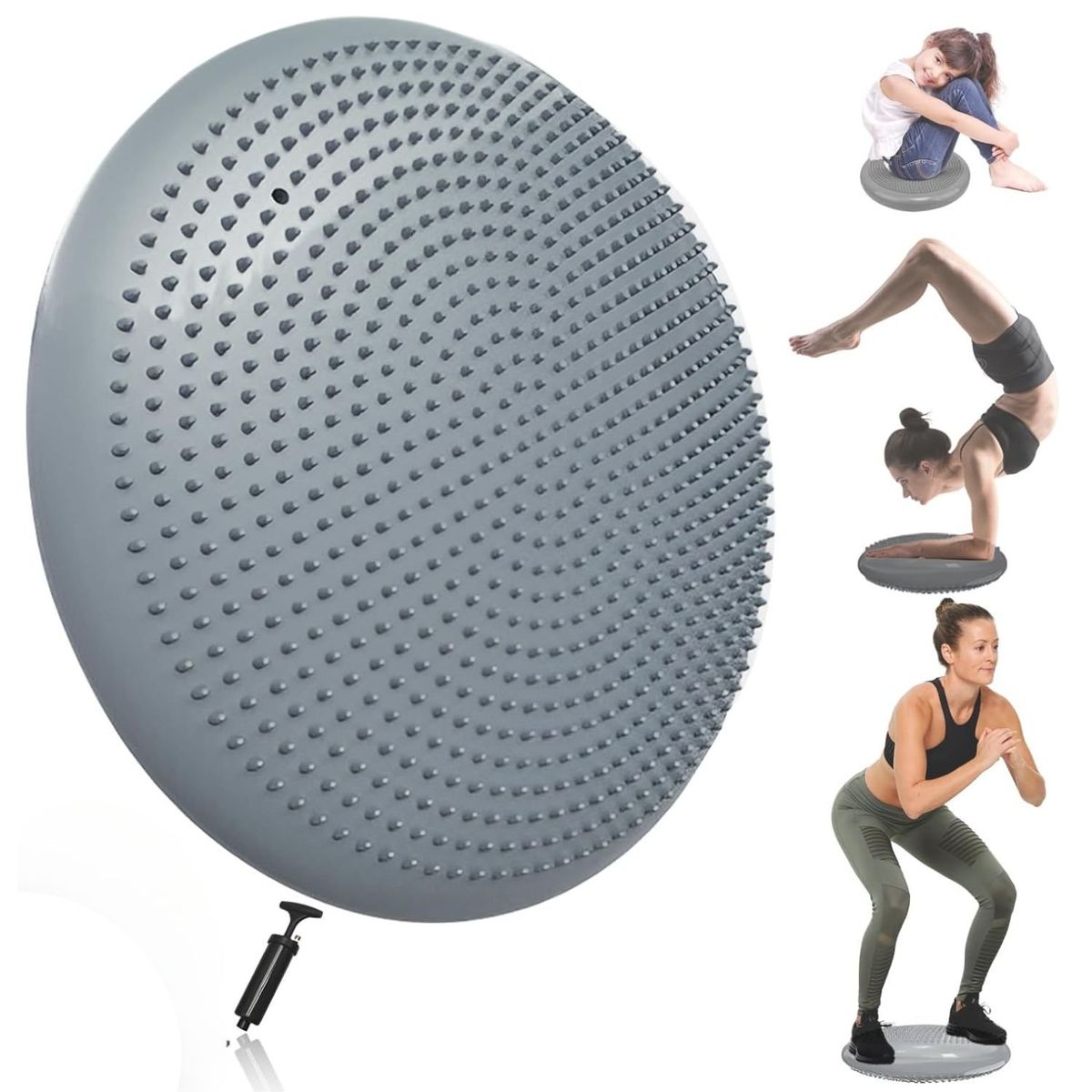 XTREME SPORT - Cojin de Equilibrio Disco para Meditación Yoga Fisioterapia