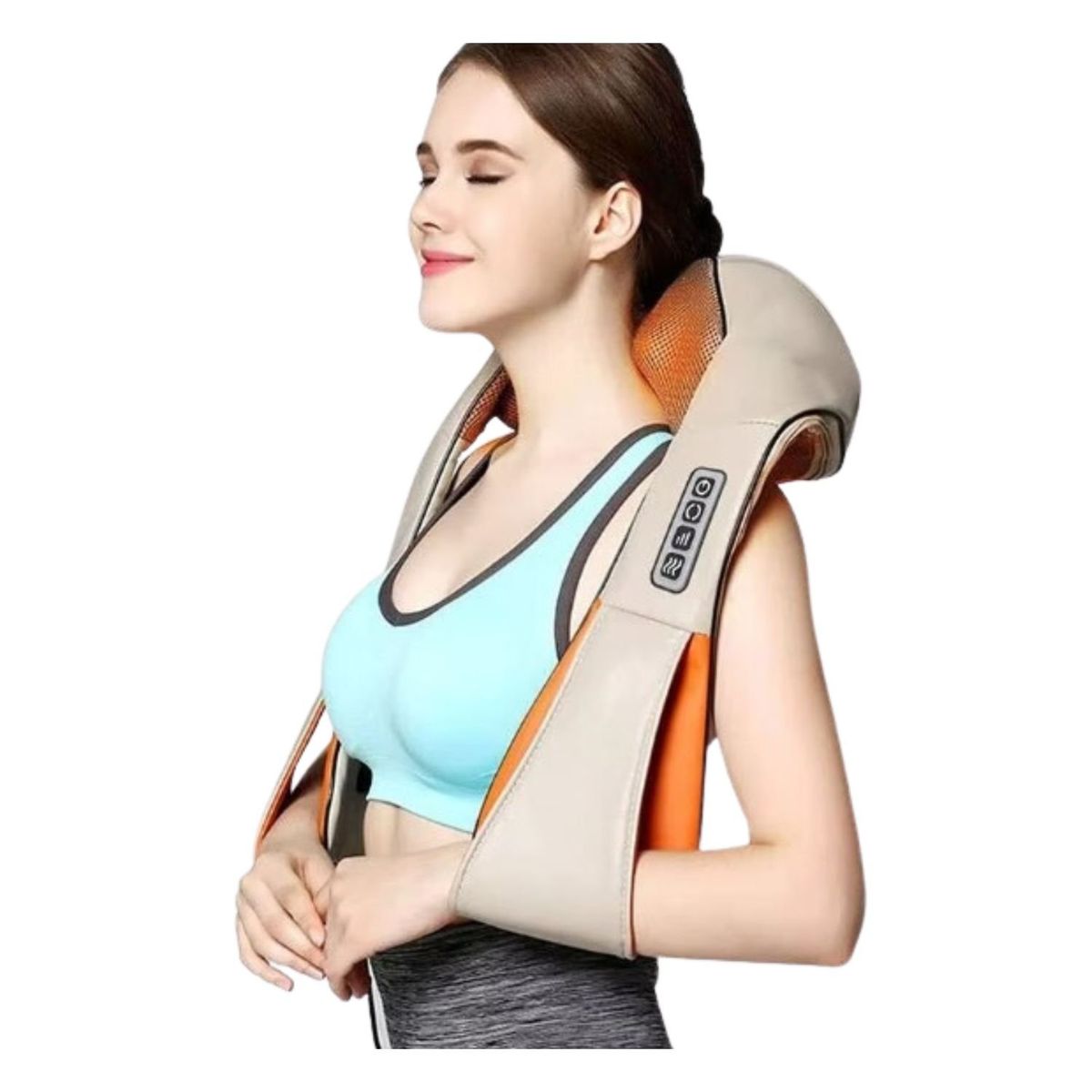 GENERICO - Masajeador Eléctrico Shiatsu Corporal con Infrarroja